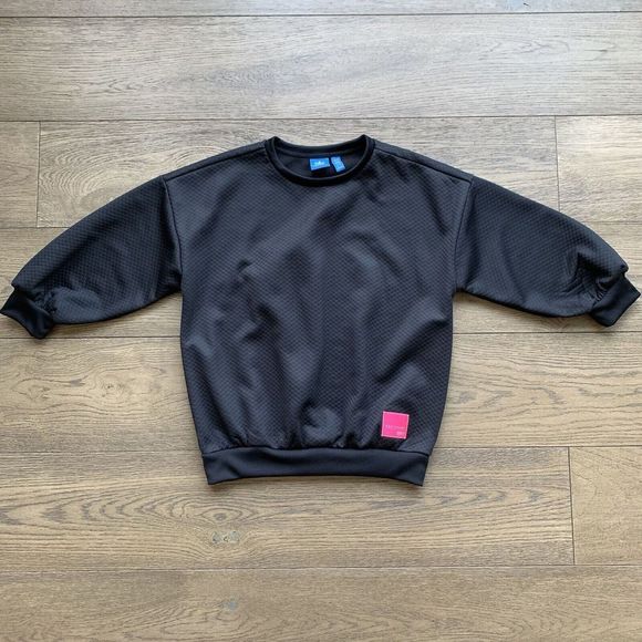 adidas Other - ✨$5/$25 Adidas X Eqt Equipment Black Sleeve Quilted Pullover Girls 11 Years Old